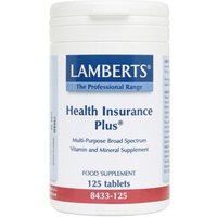 Click to view product details and reviews for Lamberts Health Insurance Plus X 125 Tablets. Click to view product details and reviews for Lamberts Health Insurance Plus X 125 Tablets.