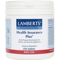 Click to view product details and reviews for Lamberts Health Insurance Plus X 250 Tablets. Click to view product details and reviews for Lamberts Health Insurance Plus X 250 Tablets.