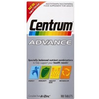 Click to view product details and reviews for Centrum Advance Multivitamin X 100 Tablets. Click to view product details and reviews for Centrum Advance Multivitamin X 100 Tablets.