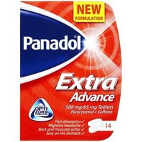 Click to view product details and reviews for Panadol Extra Advance X 14 Tablets. Click to view product details and reviews for Panadol Extra Advance X 14 Tablets.