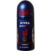 Click to view product details and reviews for Nivea Men Dry Impact Roll On 50ml. Click to view product details and reviews for Nivea Men Dry Impact Roll On 50ml.