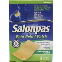 Click to view product details and reviews for Salonpas Pain Relief Patch X 3 Plasters 7cm X 10cm. Click to view product details and reviews for Salonpas Pain Relief Patch X 3 Plasters 7cm X 10cm.