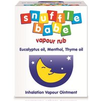 Click to view product details and reviews for Snuffle Babe Vapour Rub X 24g. Click to view product details and reviews for Snuffle Babe Vapour Rub X 24g.