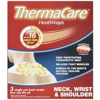 Click to view product details and reviews for Thermacare Heat Wrap Neck Wrist And Shoulder X 3. Click to view product details and reviews for Thermacare Heat Wrap Neck Wrist And Shoulder X 3.