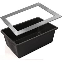 Ubbink Fertigteich-SET Teichbecken QUADRA C3 365L + Edelstahlrahmen InoxFrame Ubbink Fertigteich-SET Teichbecken QUADRA C3 365L + Edelstahlrahmen InoxFrame