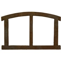 Stallfenster klein Gusseisen Rostig Giebelfenster Nostalgie Antik-Stil 27x42cm Stallfenster klein Gusseisen Rostig Giebelfenster Nostalgie Antik-Stil 27x42cm