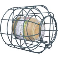 Vogelfutterhaus Gestell für Erdnussbutter Futtersilo Wildvögel Metall Grün Vogelfutterhaus Gestell für Erdnussbutter Futtersilo Wildvögel Metall Grün