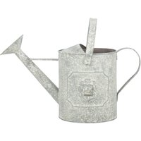 Gießkanne aus Zink Löwenkopf Vintage Giesskanne Landhaus-Stil Weiß Grau 4,5l Gießkanne aus Zink Löwenkopf Vintage Giesskanne Landhaus-Stil Weiß Grau 4,5l