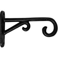 Wandhaken für Blumenampel Wandhalter Blumentopf Gusseisen Schwarz Vintage 12cm Wandhaken für Blumenampel Wandhalter Blumentopf Gusseisen Schwarz Vintage 12cm