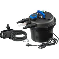 Ubbink BioPressure II 6000 Plus Set Druckfilter Teichfilter + UV & Pumpe Ubbink BioPressure II 6000 Plus Set Druckfilter Teichfilter + UV & Pumpe