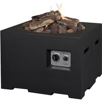 Happy Cocooning Feuertisch quadratisch schwarz 600 x 600 mm Happy Cocooning Feuertisch quadratisch schwarz 600 x 600 mm