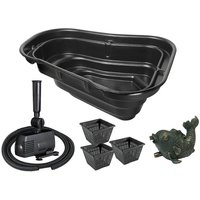 Ubbink TEICH-SET 1000 Teichbecken 1000L + Pumpe Schlauch Wasserspeier Pflanzkörbe Ubbink TEICH-SET 1000 Teichbecken 1000L + Pumpe Schlauch Wasserspeier Pflanzkörbe