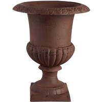 Französische Louvre Vase Amphore Gusseisen Schwer Antik-Stil Braun 20cm Französische Louvre Vase Amphore Gusseisen Schwer Antik-Stil Braun 20cm