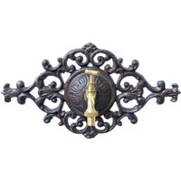 Wasserhahn mit Zierrosette Vintage Wasseranschluss Garten Gusseisen Antik-Stil Wasserhahn mit Zierrosette Vintage Wasseranschluss Garten Gusseisen Antik-Stil