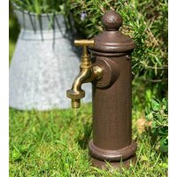 Wasserzapfsäule Klein Wasserzapfstelle für Garten Standbrunnen Antik-Stil 29cm Wasserzapfsäule Klein Wasserzapfstelle für Garten Standbrunnen Antik-Stil 29cm