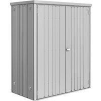 Biohort Geräteschrank 150 Aufbewahrungsschrank 155x83x182,5cm Silber-Metallic Biohort Geräteschrank 150 Aufbewahrungsschrank 155x83x182,5cm Silber-Metallic