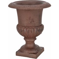 Französische Louvre Vase Amphore Gusseisen Schwer Antik-Stil Braun 30cm Französische Louvre Vase Amphore Gusseisen Schwer Antik-Stil Braun 30cm