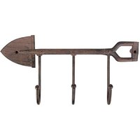 Rustikale Garderobe Wandhaken Garten Spaten Gusseisen Antik-braun Rustikale Garderobe Wandhaken Garten Spaten Gusseisen Antik-braun