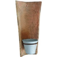 Hängetopf Echt Antiker Dachziegel Wand Blumentopf Zink Wandtopf Landhausstil Hängetopf Echt Antiker Dachziegel Wand Blumentopf Zink Wandtopf Landhausstil