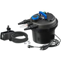 Ubbink BioPressure II 3000 Plus Set Druckfilter Teichfilter + UV & Pumpe Ubbink BioPressure II 3000 Plus Set Druckfilter Teichfilter + UV & Pumpe