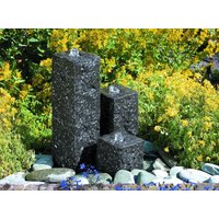 Ubbink AcquaArte Modena Granitsäulen Gartenbrunnen Set LED Springbrunnen Ubbink AcquaArte Modena Granitsäulen Gartenbrunnen Set LED Springbrunnen
