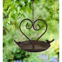 Vogeltränke Hängend Vogelbad zum Aufhängen Vogelfutterschale Vögel Vintage Braun Vogeltränke Hängend Vogelbad zum Aufhängen Vogelfutterschale Vögel Vintage Braun