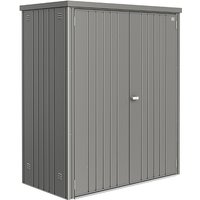 Biohort Geräteschrank 150 Aufbewahrungsschrank 155x83x182,5cm Quarzgrau-Metallic Biohort Geräteschrank 150 Aufbewahrungsschrank 155x83x182,5cm Quarzgrau-Metallic