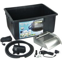 Ubbink Nevada 30 LED SET Wasserfall-Set Edelstahl Beleuchtet Ubbink Nevada 30 LED SET Wasserfall-Set Edelstahl Beleuchtet