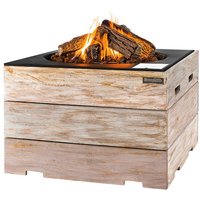 Happy Cocooning Feuertisch NICE & NASTY quadratisch grau 760 x 760 x 460 mm Happy Cocooning Feuertisch NICE & NASTY quadratisch grau 760 x 760 x 460 mm