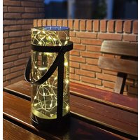 Solar Laterne für Außen LED Solarleuchte mit Henkel Warmweiß Windlicht Grau 25cm Solar Laterne für Außen LED Solarleuchte mit Henkel Warmweiß Windlicht Grau 25cm