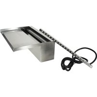 Ubbink Niagara 30 LED Wall Wasserfall Element Edelstahl Beleuchtet Ubbink Niagara 30 LED Wall Wasserfall Element Edelstahl Beleuchtet