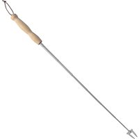 Teleskop-Grillgabel Grillspieß für Feuerkorb und Feuerschale Holzgriff 80cm Teleskop-Grillgabel Grillspieß für Feuerkorb und Feuerschale Holzgriff 80cm