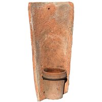 Hängetopf Echt Antiker Dachziegel Wand Blumentopf Terracotta Landhausstil Hängetopf Echt Antiker Dachziegel Wand Blumentopf Terracotta Landhausstil