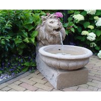 Ubbink AcquaArte Basel Löwenkopf Gartenbrunnen Set LED Sandstein-Optik Springbrunnen Ubbink AcquaArte Basel Löwenkopf Gartenbrunnen Set LED Sandstein-Optik Springbrunnen