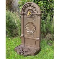 Standbrunnen mit Wasserhahn Wasserzapfsäule Garten Terrasse Antik-Stil 83cm Standbrunnen mit Wasserhahn Wasserzapfsäule Garten Terrasse Antik-Stil 83cm