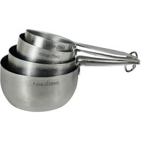 Big Green Egg Messbecher Edelstahl 4er-Set Big Green Egg Messbecher Edelstahl 4er-Set