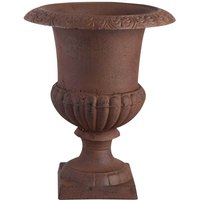 Französische Louvre Vase Amphore Gusseisen Schwer Antik-Stil Braun 40cm Französische Louvre Vase Amphore Gusseisen Schwer Antik-Stil Braun 40cm