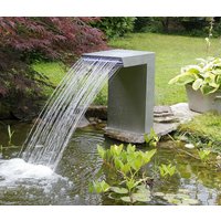 Ubbink STRAIGHT Wasserfall Element Edelstahl 54x30x42cm Ubbink STRAIGHT Wasserfall Element Edelstahl 54x30x42cm