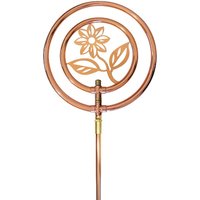 Rasensprenger Blume Rotierend Kupfer mit Erdspieß Kreisregner Wasserspiel Rasensprenger Blume Rotierend Kupfer mit Erdspieß Kreisregner Wasserspiel