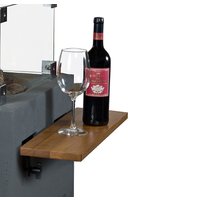 Happy Cocooning Seitentische Holz Ablage für Feuertisch 2 Stück – 74 x 16,5 x 20 cm Happy Cocooning Seitentische Holz Ablage für Feuertisch 2 Stück – 74 x 16,5 x 20 cm