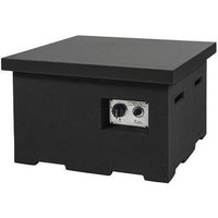 Happy Cocooning Deckel für Feuertisch gross quadratisch schwarz Happy Cocooning Deckel für Feuertisch gross quadratisch schwarz