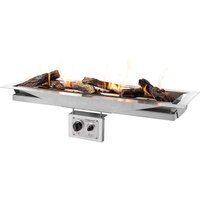 Happy Cocooning Feuertisch Einbaumodell rechteckig 990 x 320 x 240 mm Happy Cocooning Feuertisch Einbaumodell rechteckig 990 x 320 x 240 mm