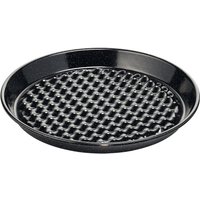 Riess Grilltasse Rund Emaille Grillschale Schwarz Gelocht 32cm Riess Grilltasse Rund Emaille Grillschale Schwarz Gelocht 32cm