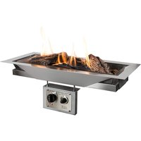 Happy Cocooning Feuertisch Einbaumodell rechteckig 690 x 320 x 233 mm Happy Cocooning Feuertisch Einbaumodell rechteckig 690 x 320 x 233 mm