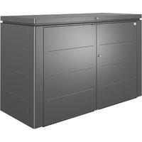 Biohort Highboard 200 Aufbewahrungsbox 200x84x127cm Dunkelgrau-Metallic Biohort Highboard 200 Aufbewahrungsbox 200x84x127cm Dunkelgrau-Metallic