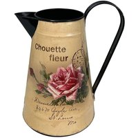 Deko Krug Rose Chouette fleur Krug Gießkanne Kanne Wasserkrug Landhausstil Deko Krug Rose Chouette fleur Krug Gießkanne Kanne Wasserkrug Landhausstil