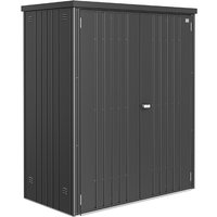Biohort Geräteschrank 150 Aufbewahrungsschrank 155x83x182,5cm Dunkelgrau-Metallic Biohort Geräteschrank 150 Aufbewahrungsschrank 155x83x182,5cm Dunkelgrau-Metallic