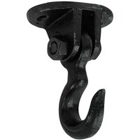 Deckenhaken schwingend Rustikal Wandhaken Gusseisen Schwarz Antik-Stil Vintage Deckenhaken schwingend Rustikal Wandhaken Gusseisen Schwarz Antik-Stil Vintage