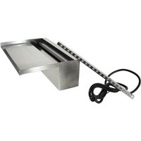 Ubbink Niagara 90 LED Wall Wasserfall Element Edelstahl Beleuchtet Ubbink Niagara 90 LED Wall Wasserfall Element Edelstahl Beleuchtet
