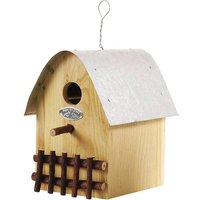 Vogelhaus Nistkasten Holz Natur Vogelfutterhaus 21cm Vogelhaus Nistkasten Holz Natur Vogelfutterhaus 21cm
